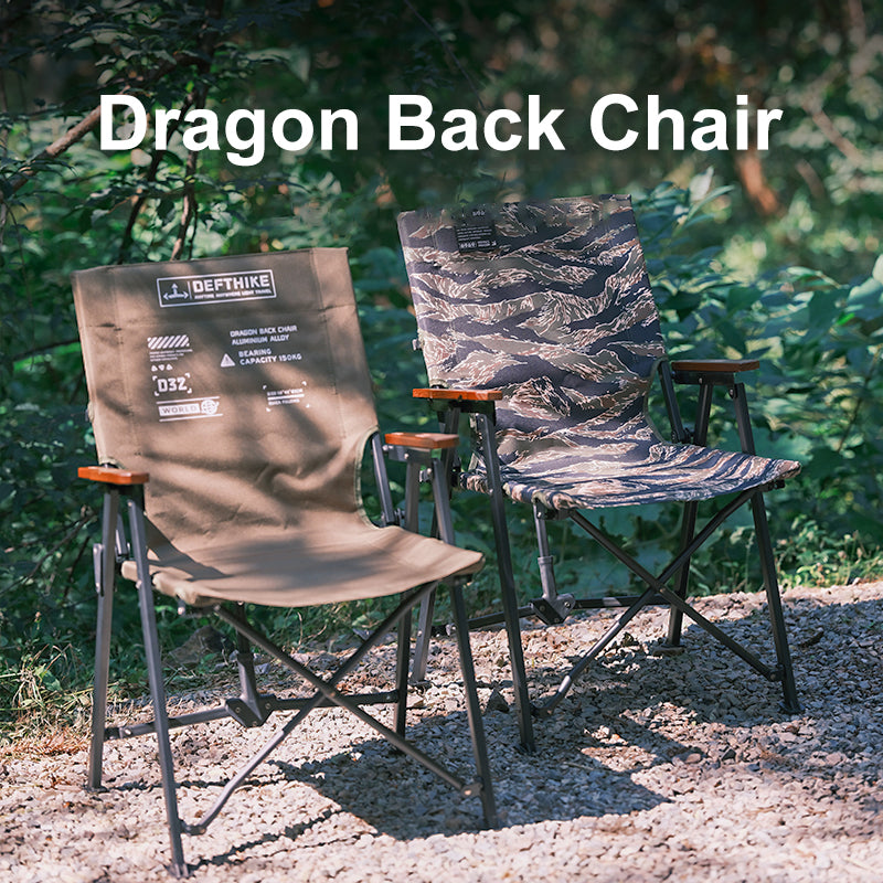 Defthike Spine Chair - Lightweight and Durable, Perfect for Comfortable Seating During Outdoor Activities